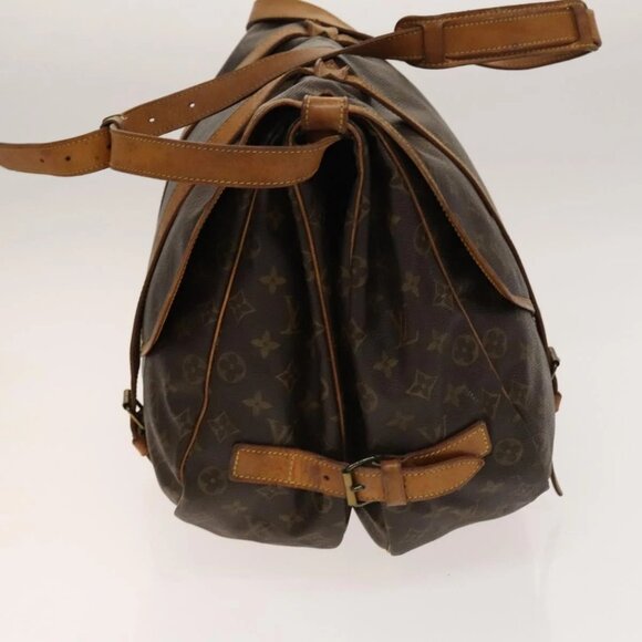 LOUIS VUITTON Monogram Saumur 43 Shoulder Bag M42252 LV Auth am8948 - Picture 6 of 16